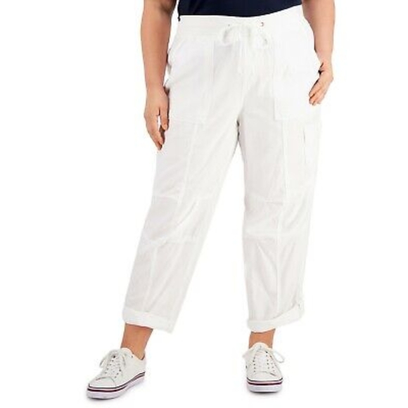 TOMMY HILFIGER PLUS SIZE ALTON CARGO PANTS - Picture 6 of 6